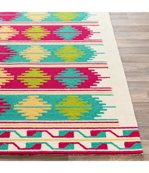 Surya Rain Aqua RAI-1272 8ft. x 8ft. Round Rug