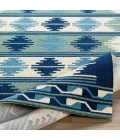 Surya Rain Navy RAI-1274 8ft. x 8ft. Round Rug