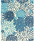 Surya Rain Dark Blue RAI-1280 2 ft. X 3 ft. Rect. Rug
