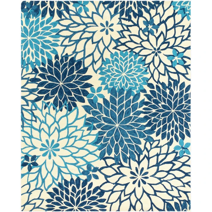 Surya Rain Dark Blue RAI-1280 2 ft. X 3 ft. Rect. Rug