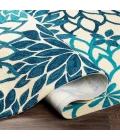 Surya Rain Dark Blue RAI-1280 2 ft. X 3 ft. Rect. Rug