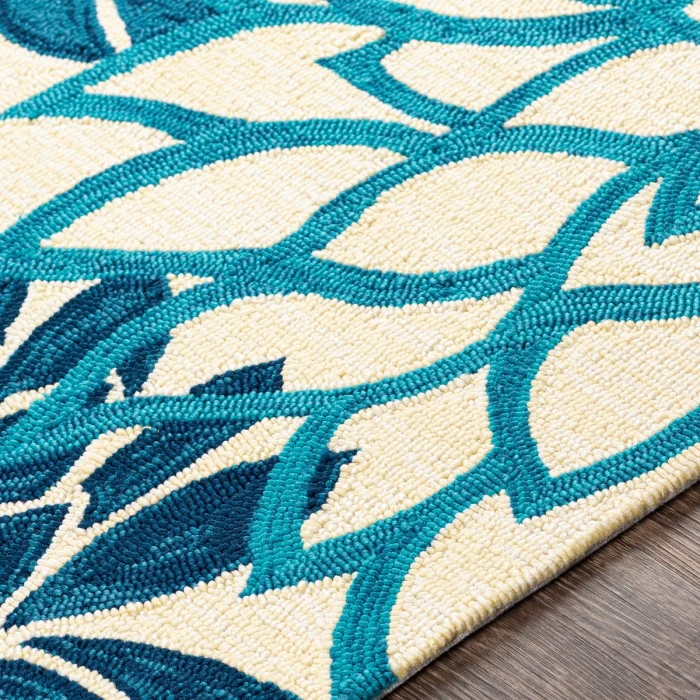 Surya Rain Dark Blue RAI-1280 2 ft. X 3 ft. Rect. Rug