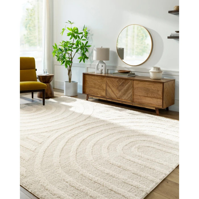 Livabliss Rodos Beige RDO-2328 7 ft. 10 in. X 7 ft. 10 in. Square Rug