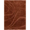 LIVABLISS Rodos Rust RDO-2355 9ft. x 12ft. Rect. Rug