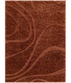 LIVABLISS Rodos Rust RDO-2355 5ft.3in. x 7ft. Rect. Rug