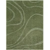 LIVABLISS Rodos Medium Green RDO-2356 5ft.3in. x 7ft. Rect. Rug