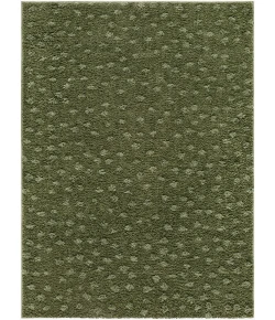 LIVABLISS Rodos Medium Green RDO-2357 5ft.3in. x 7ft. Rect. Rug