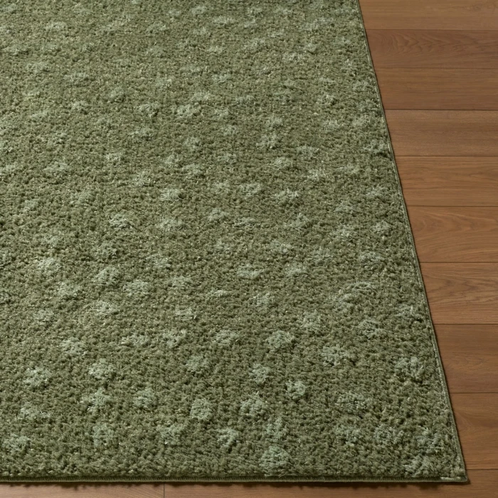 LIVABLISS Rodos Medium Green RDO-2357 9ft. x 12ft. Rect. Rug