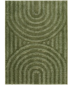 LIVABLISS Rodos Medium Green RDO-2360 9ft. x 12ft. Rect. Rug
