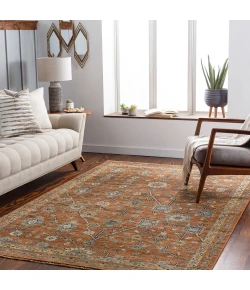 Surya Reign REG2301 Dark Brown Camel Area Rug 8 ft. X 10 ft. Rectangle