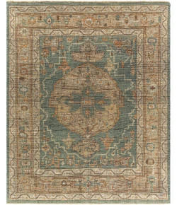 Surya Reign REG2304 Dark Green Khaki Area Rug 2 ft. X 3 ft. Rectangle