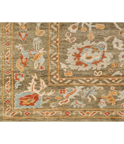 Reign REG-2317 2'6" x 14' Handmade Rug