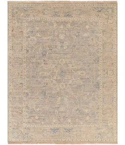 Surya Reign REG2322 Light Gray Beige Area Rug 6 ft. X 9 ft. Rectangle
