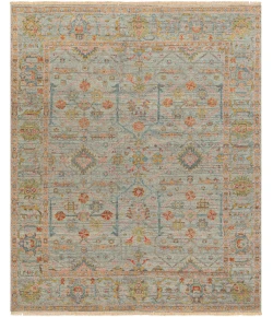 Surya Reign REG2323 Pale Blue Dusty Pink Area Rug 9 ft. X 12 ft. Rectangle