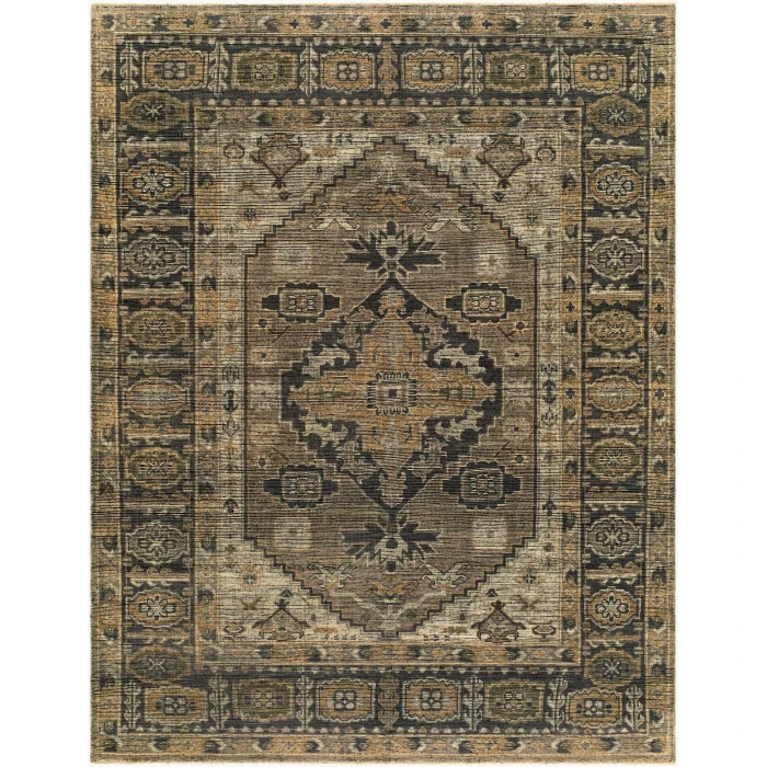 Surya Reign Charcoal REG-2326 2 ft. X 3 ft. Rect. Rug