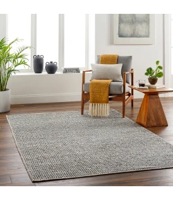 Surya Reika REK2302 Off-White Charcoal Area Rug 9 ft. X 12 ft. Rectangle