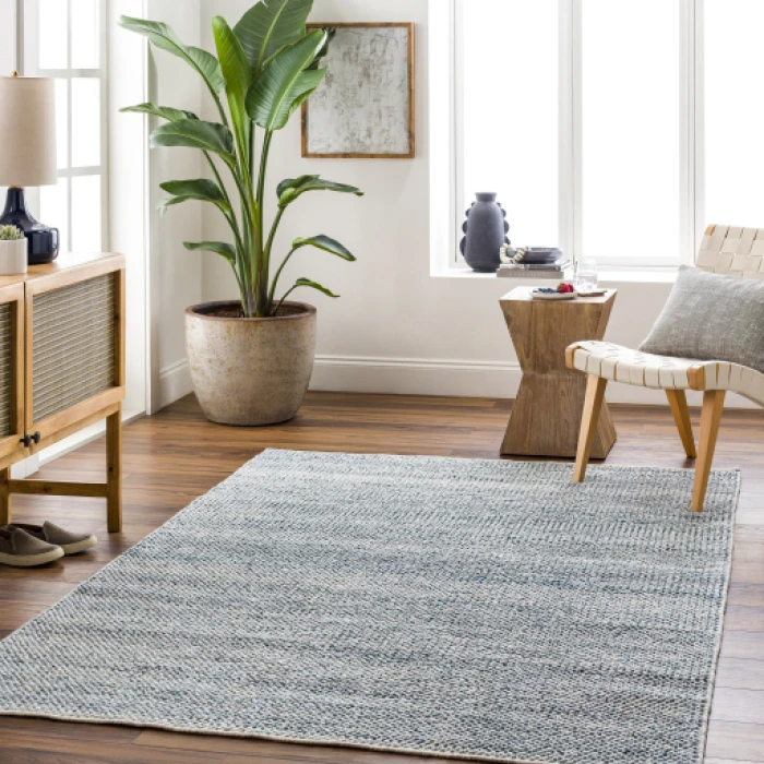 Surya Reika Bright Blue REK-2303 12 ft. X 15 ft. Rect. Rug