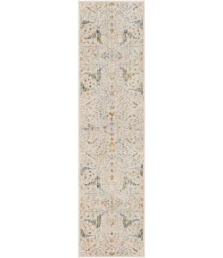 Livabliss Reina REN2301 Denim Light Gray Area Rug 2 ft. 7 in. X 10 ft. Runner