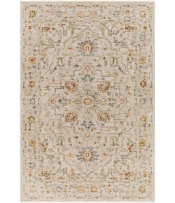 Livabliss Reina REN2303 Light Gray Medium Gray Area Rug 5 ft. 3 in. Round
