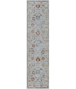 Livabliss Reina REN2306 Light Gray Cream Area Rug 2 ft. 7 in. X 10 ft. Runner