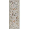 Livabliss Reina REN2307 Light Gray Cream Area Rug 2 ft. 7 in. X 7 ft. 3 in. Runner