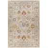 Livabliss Reina REN2309 Light Gray Cream Area Rug 6 ft. 7 in. X 9 ft. 6 in. Rectangle