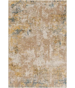 Livabliss Reina REN2312 Cream Light Gray Area Rug 5 ft. 3 in. Round