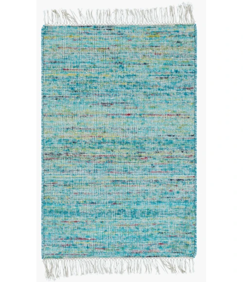 Surya Rex Aqua REX-4002 4ft. x 6ft. Rect. Rug