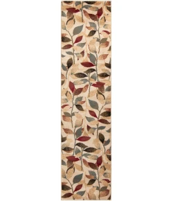 Livabliss Riley RLY5010 Dark Red Dark Brown Area Rug 2 ft. X 7 ft. 5 in. Runner