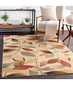 Livabliss Riley RLY5010 Dark Red Dark Brown Area Rug 2 ft. X 3 ft. 3 in. Rectangle