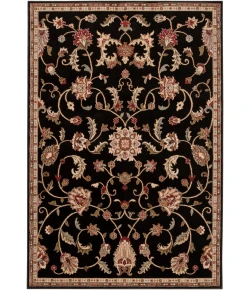 Livabliss Riley RLY5025 Black Mustard Area Rug 9 ft. X 13 ft. Rectangle