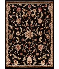 Livabliss Riley RLY5025 Black Tan Area Rug 7 ft. 10 in. X 10 ft. 10 in. Rectangle