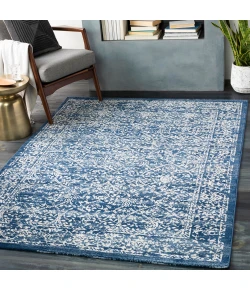 Livabliss Roma ROM2301 Navy Denim Area Rug 5 ft. 3 in. X 7 ft. 1 in. Rectangle