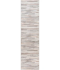 Livabliss Roma ROM2302 Gray Charcoal Area Rug 2 ft. 7 in. X 10 ft. Runner