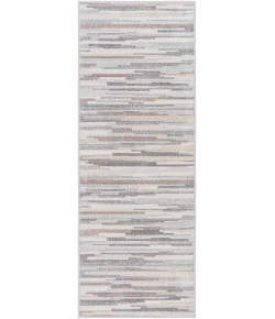Livabliss Roma ROM2302 Gray Charcoal Area Rug 2 ft. 7 in. X 7 ft. 3 in. Runner