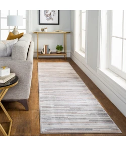 Livabliss Roma ROM2302 Gray Charcoal Area Rug 2 ft. 7 in. X 10 ft. Runner