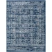 Livabliss Roma ROM2310 Dark Blue Denim Area Rug 6 ft. 7 in. X 9 ft. Rectangle