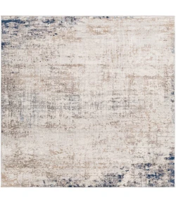 Livabliss Roma ROM2315 Light Gray Ivory Area Rug 6 ft. 7 in. Square