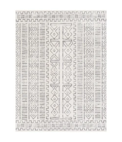 Livabliss Roma ROM2328 White Light Gray Area Rug 9 ft. X 12 ft. 3 in. Rectangle