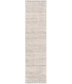 Livabliss Roma ROM2329 White Light Gray Area Rug 2 ft. 7 in. X 10 ft. Runner