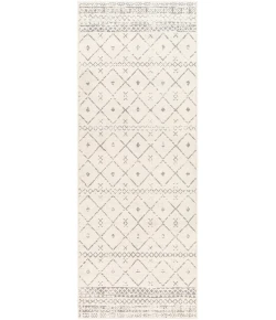 Livabliss Roma ROM2338 White Charcoal Area Rug 2 ft. 7 in. X 7 ft. 3 in. Runner