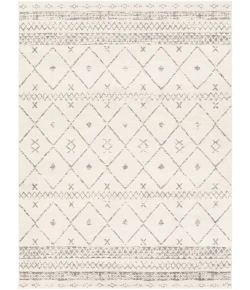 Livabliss Roma ROM2338 White Medium Gray Area Rug 5 ft. 3 in. X 7 ft. 1 in. Rectangle