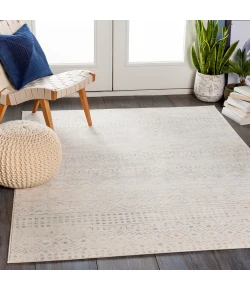 Livabliss Roma ROM2341 Medium Gray Light Gray Area Rug 5 ft. 3 in. X 7 ft. 1 in. Rectangle