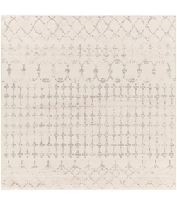 Livabliss Roma ROM2343 White Light Gray Area Rug 7 ft. 10 in. Square