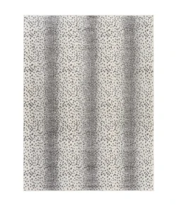 Livabliss Roma ROM2371 Charcoal Cream Area Rug 5 ft. 3 in. X 7 ft. 1 in. Rectangle