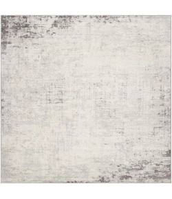 Livabliss Roma ROM2393 Charcoal Gray Area Rug 7 ft. 10 in. Square
