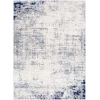 Livabliss Roma ROM2394 Navy Light Blue Area Rug 6 ft. 7 in. Round