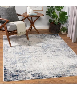 Livabliss Roma ROM2394 Navy Light Blue Area Rug 6 ft. 7 in. X 9 ft. Rectangle