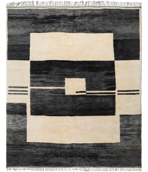 Reproduction One of a Kind ROOAK-1005 7'5" x 11'6" Handmade Rug