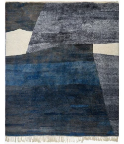 Surya Reproduction One of a Kind Indigo ROOAK-1009 9 ft. 6 in. X 10 ft. 9 in. Rect. Rug